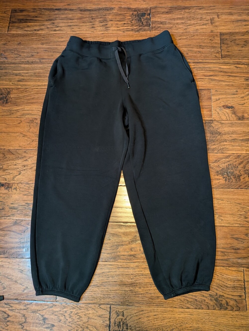 Spanx Women's Air Essentials Jogger Sweatpants in Black Size 1X